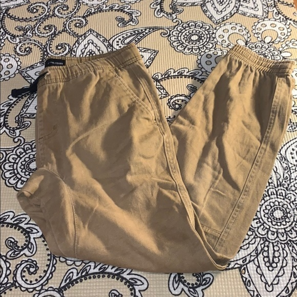Boys Khaki joggers